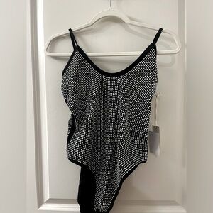 NWT Good American Size 3 One Piece Swimsuit/ bodysuit
